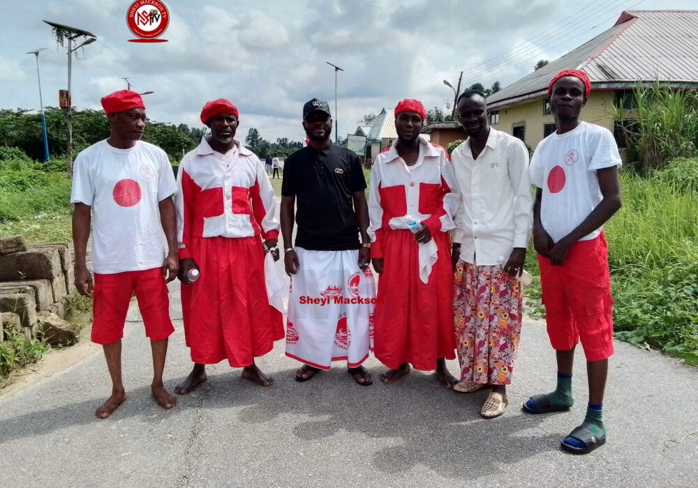 Orugbo community Itsekiri men