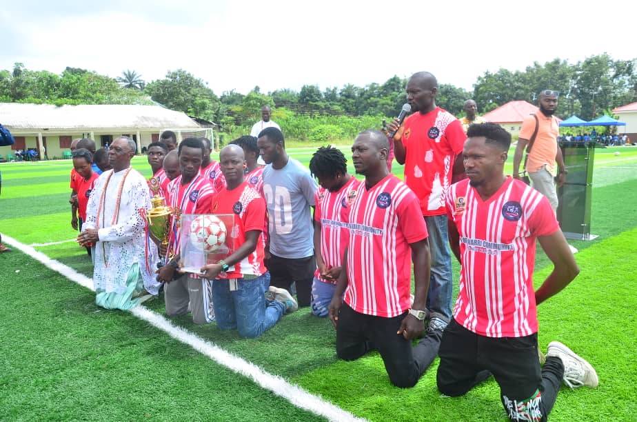 Olu of Warri Unveiled as Great Grand Patron of Iwere Sports Centre