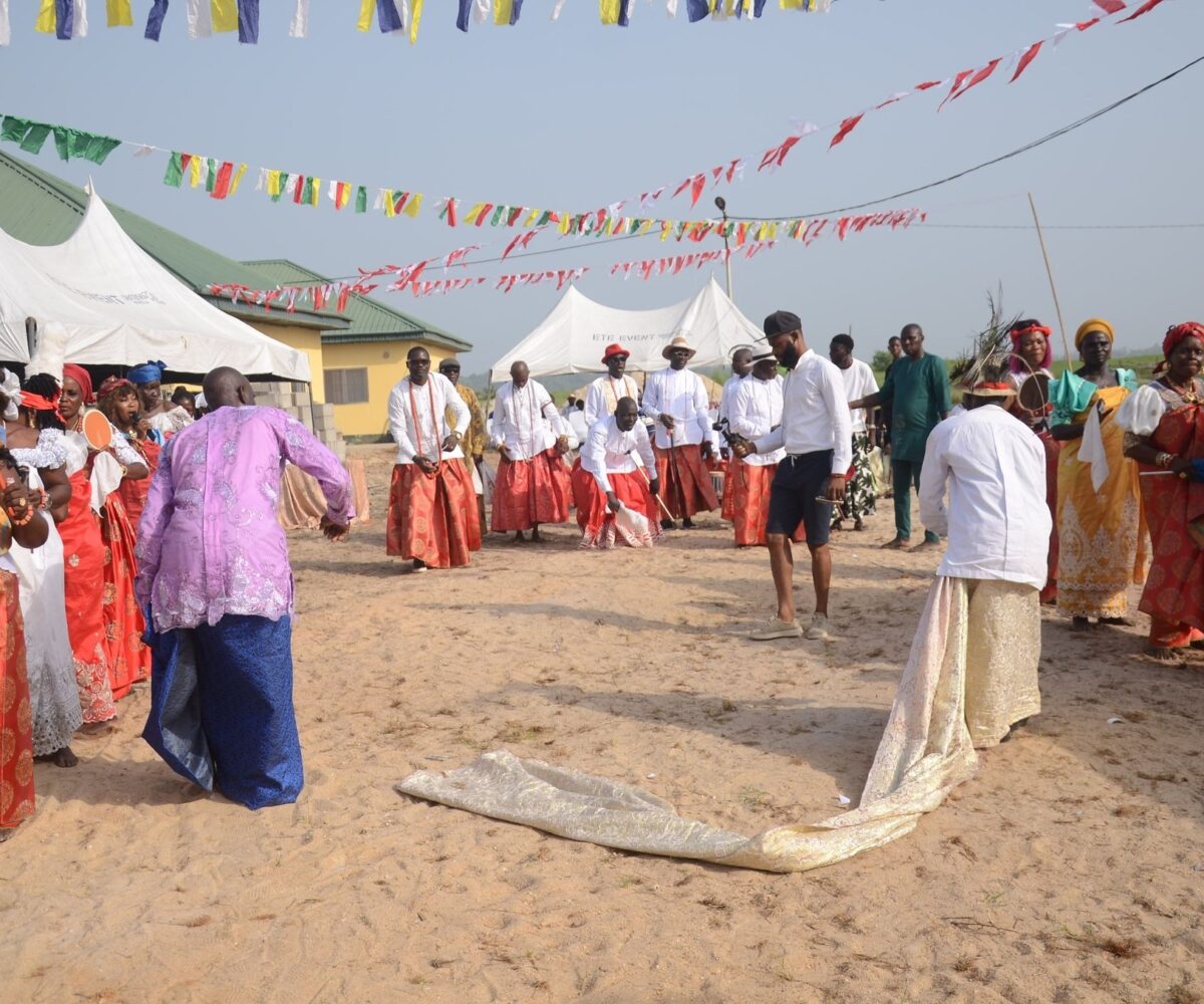 Utonlila community celebrating their rich Itsekiri cultural heritage
