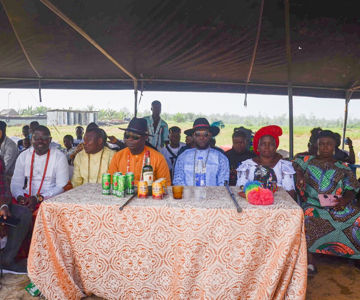 Utonlila community celebrating their rich Itsekiri cultural heritage