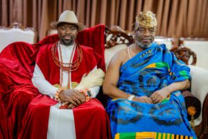 BROTHERHOOD OF THRONES: Olu of Warri Visits Ga Mantse in Accra En Route to Ashanti Kingdom